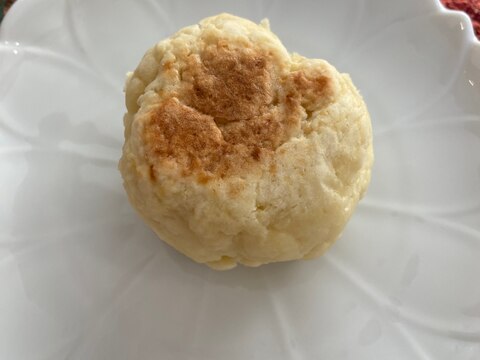 米粉入り☆フライパンで作るパン